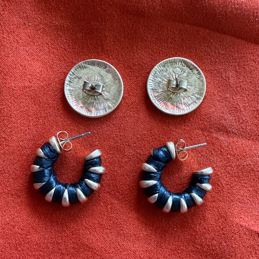 Anthropologie Coastal Post Earrings Set - Picture 5 of 5